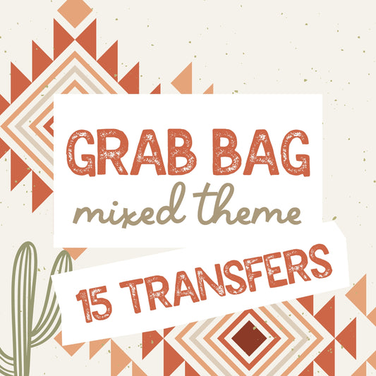 DTF Mixed Theme Grab Bag Transfers - 15