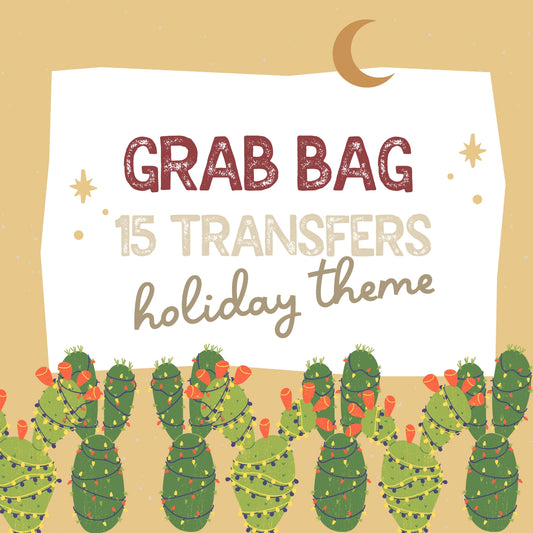 DTF Holiday Theme Grab Bag Transfers - 15