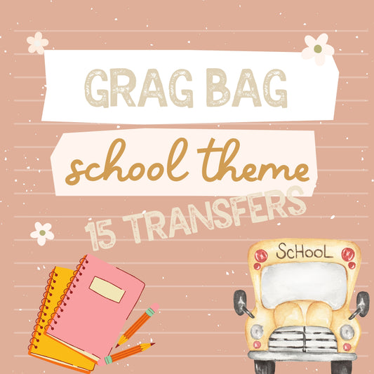 DTF Back to School Theme Grab Bag Transfers - 15