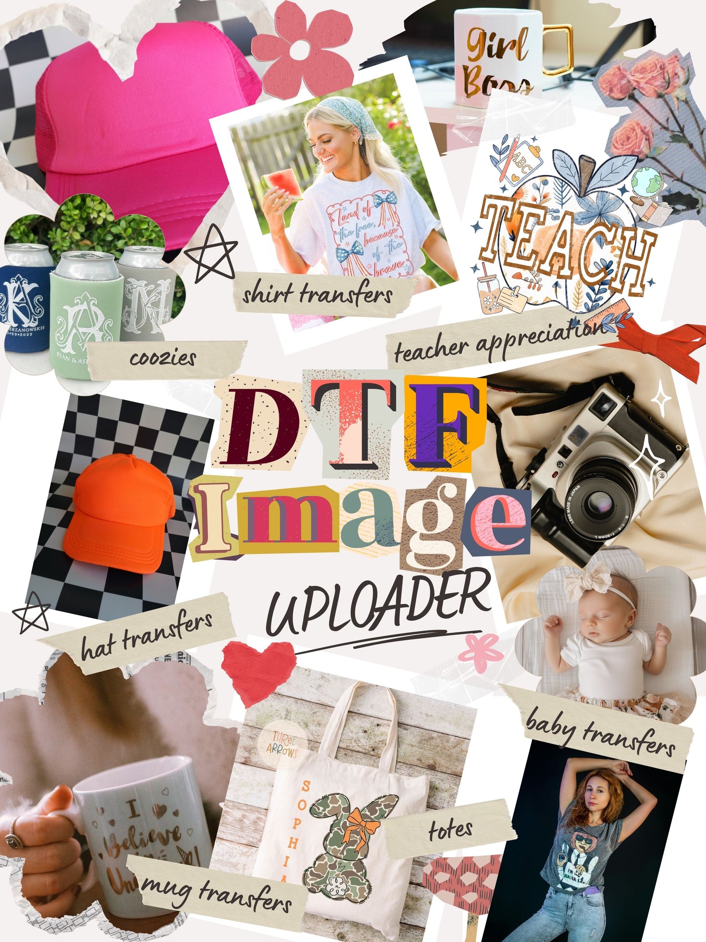 DTF Single Image Uploader