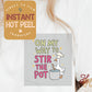 Pocket Size DTF, 4" Stir the Pot Transfer, Direct to Film Transfer, Bulk DTF Transfer Sheet, Ready for Press Transfers DTG Sheet