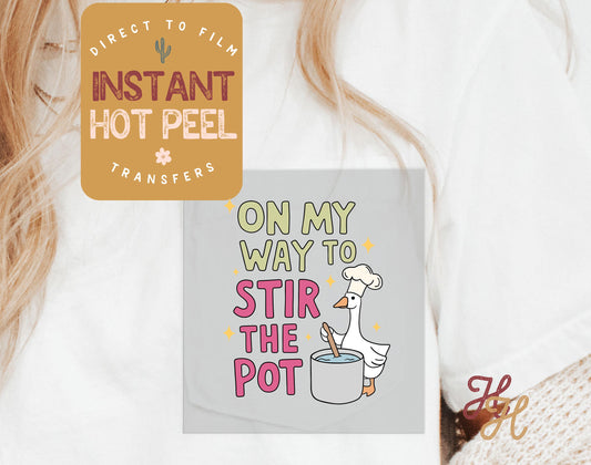 Pocket Size DTF, 4" Stir the Pot Transfer, Direct to Film Transfer, Bulk DTF Transfer Sheet, Ready for Press Transfers DTG Sheet