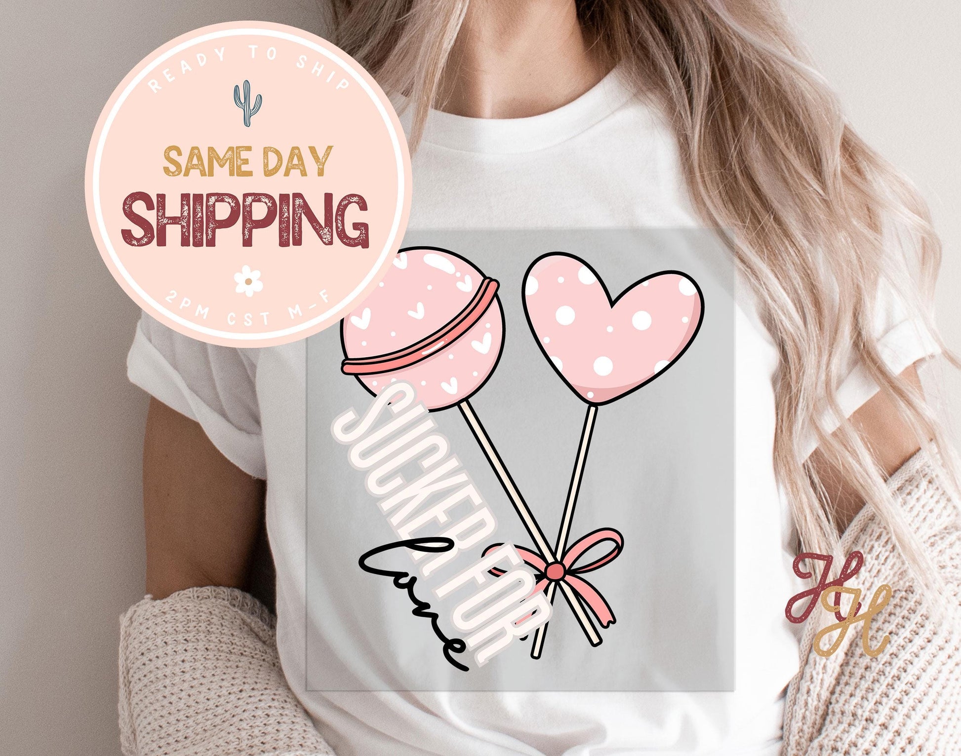 RTS Sucker for You Valentines DTF Transfer Print, Ready to Press Shirt Transfers, Trendy Vday DTG Heat Press Transfer, Instant Hot Peel