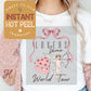 Lovers Lane Valentines DTF Transfer Print, Ready to Press Shirt Transfers, Trendy Vday DTG Heat Press Transfer, Instant Hot Peel Film