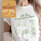Let the Shenanigans Begin DTF St. Patricks Day Transfer Print, Ready to Press Shirt Transfers, Trendy DTG Heat Transfer, Instant Hot Peel