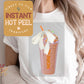 Dunkie Iced Coffee Shirt DTF Transfer Print, Ready to Press Shirt Transfers, Trendy DTG Heat Press Transfer, Instant Hot Peel Direct to Film