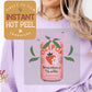 Olipop & Ribbon Strawberry Soda DTF Transfer Print, Ready to Press Shirt Transfers, Trendy DTG Heat Press Transfer, Instant Hot Peel Film