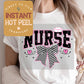 DTF Heat Transfer Nurse, Nurse Ready to Press Transfer, Rn Medical Direct to Film Prints, Bulk Transfer Sheet, Ready for Press DTG Transfers