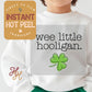 Wee little Hooligan kids St. Paddy Day DTF Transfer Print, Ready to Press Shirt Transfers, Trendy DTG Heat Press Transfer, Instant Hot Peel