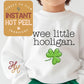 Wee little Hooligan kids St. Paddy Day DTF Transfer Print, Ready to Press Shirt Transfers, Trendy DTG Heat Press Transfer, Instant Hot Peel