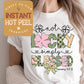Not Lucky Simply Blessed DTF St. Patricks Day Transfer Print, Ready to Press Shirt Transfers, Trendy Faith Romans 4:7-8 DTG Heat Transfer