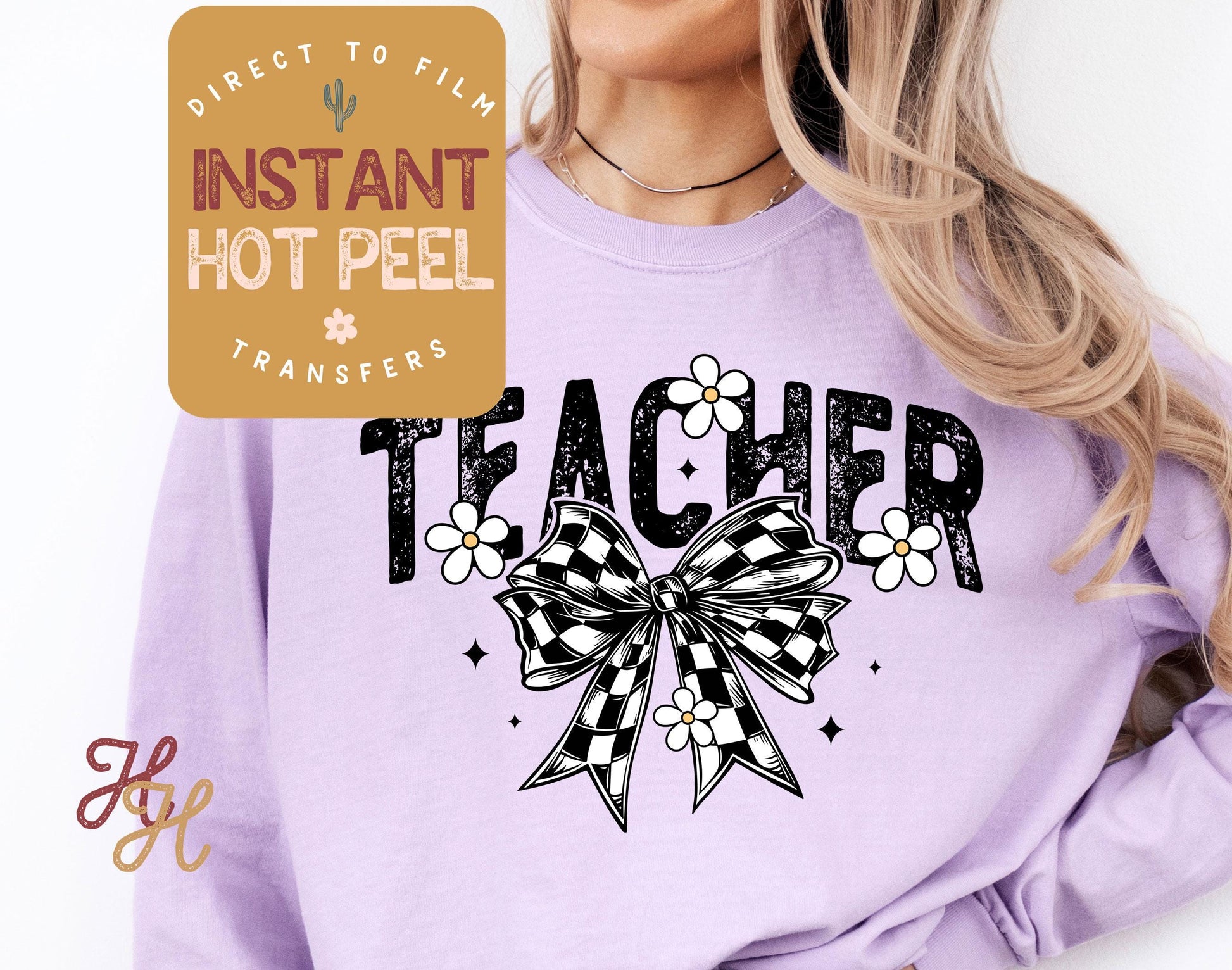DTF Transfer for Teacher Shirt, DTF Heat Transfer Teacher, Teacher Life Ready to Press Transfer, Direct to Film Prints, Bulk Transfer Sheet