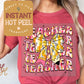 DTF Transfer for Teacher Shirt, DTF Heat Transfer Teacher, Teacher Life Ready to Press Transfer, Direct to Film Prints, Bulk Transfer Sheet