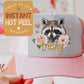 Faux Patch Trashy Trucker Hat DTF Transfer, Hat Heat Transfer, Direct to Film Transfer, Bulk Transfer Sheet, Ready for Press Transfers DTG
