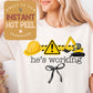 He's Working Construction DTF, Occupation Ready to Press Transfer, Proud Wives Direct to Film Prints, Bulk Transfer Sheet, Ready Press DTG