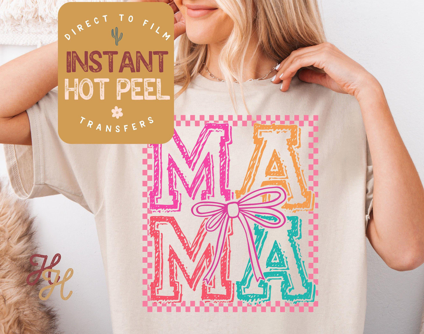 Spring Mama DTF Direct to Film Transfer, DTG Transfer Sheet, Ready for Press Transfers, DTG Sheet, Easter Shirt Prints Instant Hot Peel