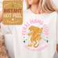 Feral Moms Club Transfer Print, Mother's Day DTF, Ready to Press Shirt Transfers, Trendy Mom DTG Heat Transfer, Mama Instant Peel Hot Press