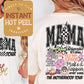 Mama Tour DTF Transfer, Mothers Day Ready to Press Transfer, Back & Pocket Faith Direct to Film Prints, Bulk DTF, Ready for Press DTG Film