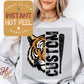 Tigers Mascot dtf Transfers, Baseball DTF Transfer, Ready to Press Transfer, Team Pride Direct to Film, Bulk Transfers, Ready for Press DTG