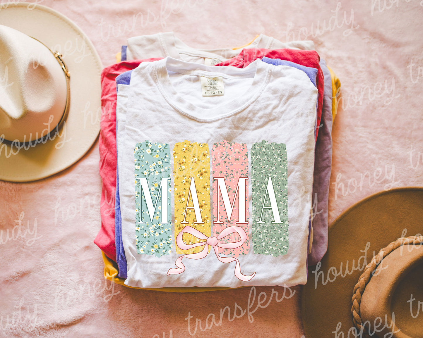 Mama Floral Coquette DTF Transfer Print