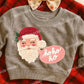 **DIGITAL DOWNLOAD** Santa HoHoHo Faux Yarn PNG
