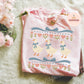 Vintage Blue Ribbon Geese DTF Transfer Print